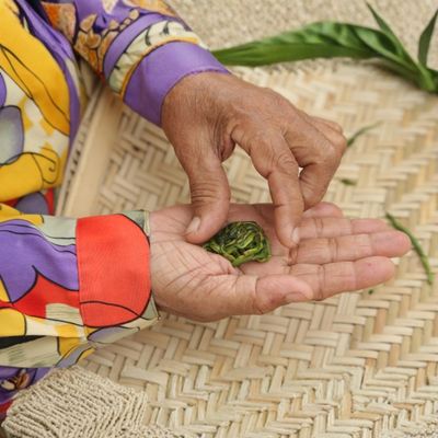 Tea leaves